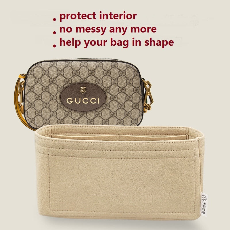 【Only Sale Inner Bag】Bag Organizer Insert For Gucci GG Marmont Matelasse Camera Organiser Divider Shaper Protector Compartment