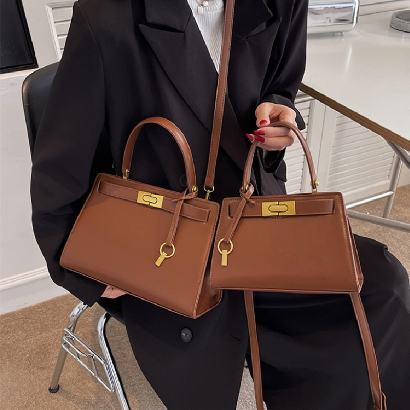 Vintage Style Women's Bag Autumn/winter New Fashion Messenger Bag Casual Handbag Classic Square Bag Shoulder Bag